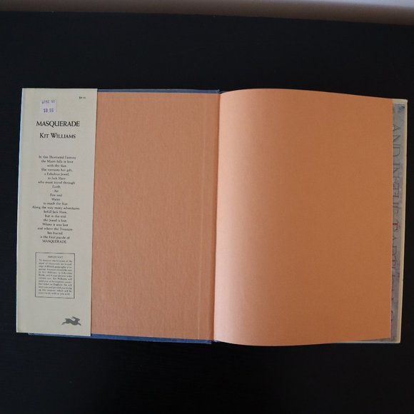 MASQUERADE 1st Edition by Kit Williams Hardcover Book / Masquerade First Edition - Picture 2 of 6
